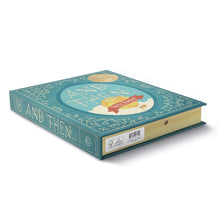 Load image into Gallery viewer, And Then Storytelling book shown from side on white background. Reads &quot;AND THEN...&quot; along spine and on front cover