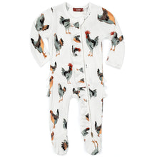 Load image into Gallery viewer, Ruffle Zipper Footed Romper | Milkbarn