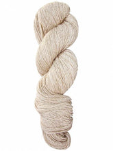 Load image into Gallery viewer, Image of cream colored skein of yarn on white background