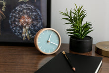 Load image into Gallery viewer, Solid Maple &amp; Aluminum Desk Clock | TAIT Design Co.