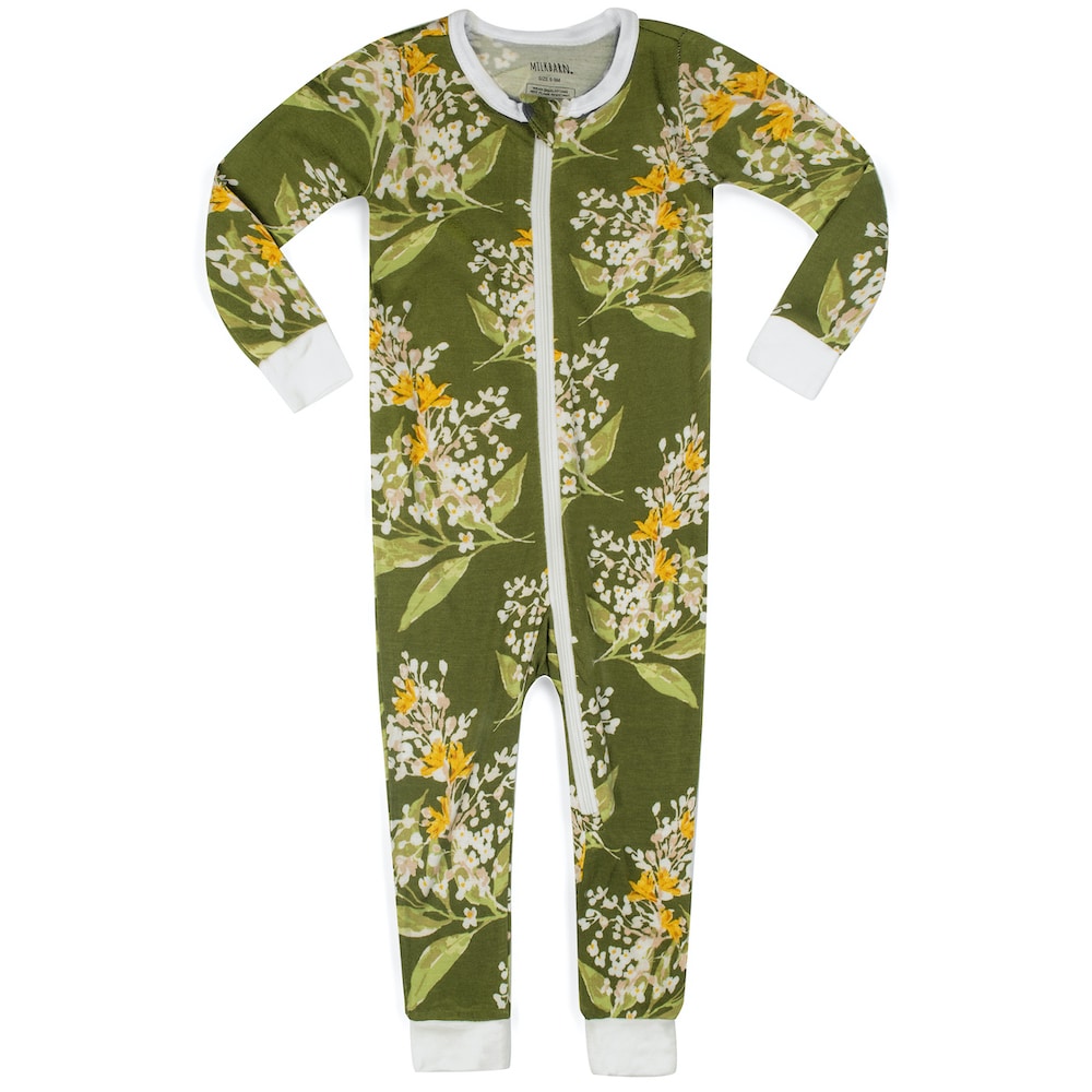 Zipper Pajamas | Milkbarn