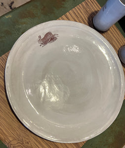 Large Round Platter | Wildwood Cottage Pottery