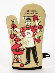 Oven Mitts | Blue Q