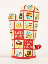 Load image into Gallery viewer, Oven Mitts | Blue Q