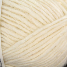 Load image into Gallery viewer, Close up of yarn color 0051. Yarn is off white/light cream in color