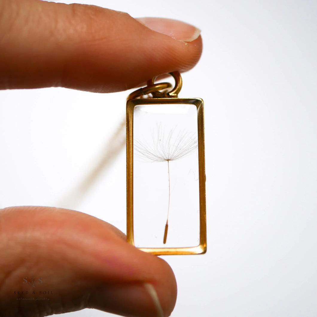 Large Rectangle Necklace | Seed & Soil Shop