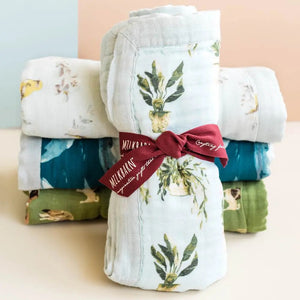 Big Lovey Three-Layer Muslin Blanket  | Milkbarn