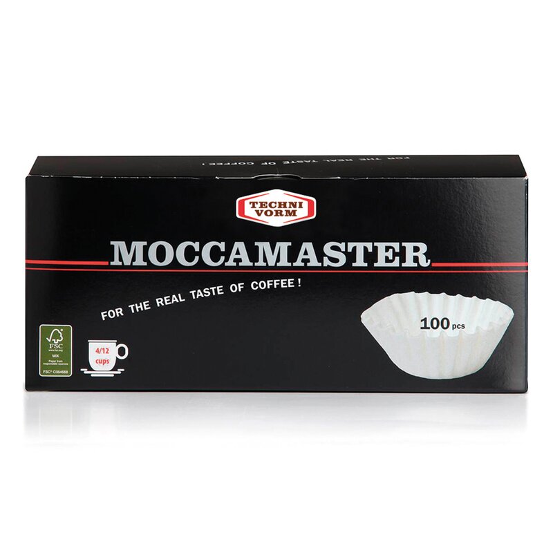 Grand Basket 110mm Coffee Filters - White Paper | Moccamaster USA