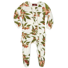 Load image into Gallery viewer, Ruffle Zipper Footed Romper | Milkbarn