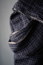 Load image into Gallery viewer, Wobble Navy Check Linen | Merchant &amp; Mills