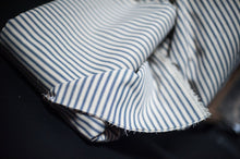 Load image into Gallery viewer, Ticking Blue Extra Wide Cotton | Merchant &amp; Mills