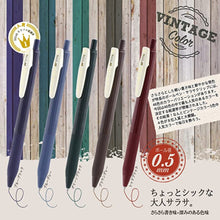 Load image into Gallery viewer, Sarasa Vintage Clip Pen Set | Zebra
