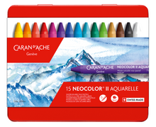 Load image into Gallery viewer, Neocolor II Water-Soluble Pastels, Set of 15 | Caran D'Ache