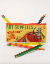 Load image into Gallery viewer, Pencil Case | Blue Q
