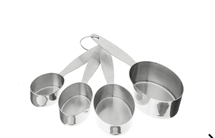 Stainless Steel Measuring Cup 4pc Set | Cuisipro