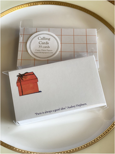 Calling Cards | Carpe Diem Papers