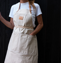 Load image into Gallery viewer, The Natural Canvas Apron | Mi Cocina