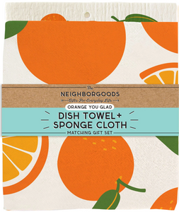Dish Towel and Sponge Cloth Set | The Neighborgoods