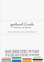 Load image into Gallery viewer, Notepads | Apartment 2 Cards