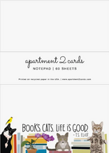 Load image into Gallery viewer, Notepads | Apartment 2 Cards