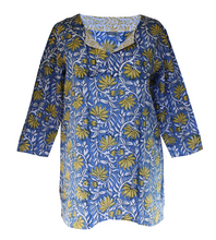 Load image into Gallery viewer, Block Printed Tunic | Lime Tree Collection Ltd.
