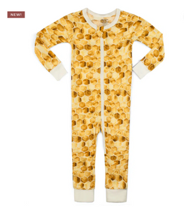 Zipper Pajamas | Milkbarn