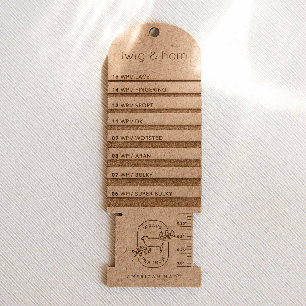 Wraps Per Inch Tool | Quince & Co.