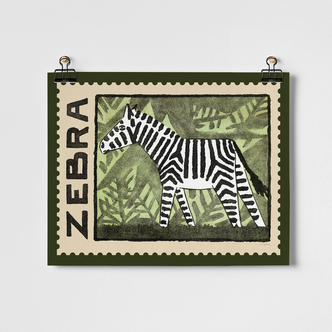 Vintage Stamp Fine Art Prints Unframed -11”x14” | Roomytown
