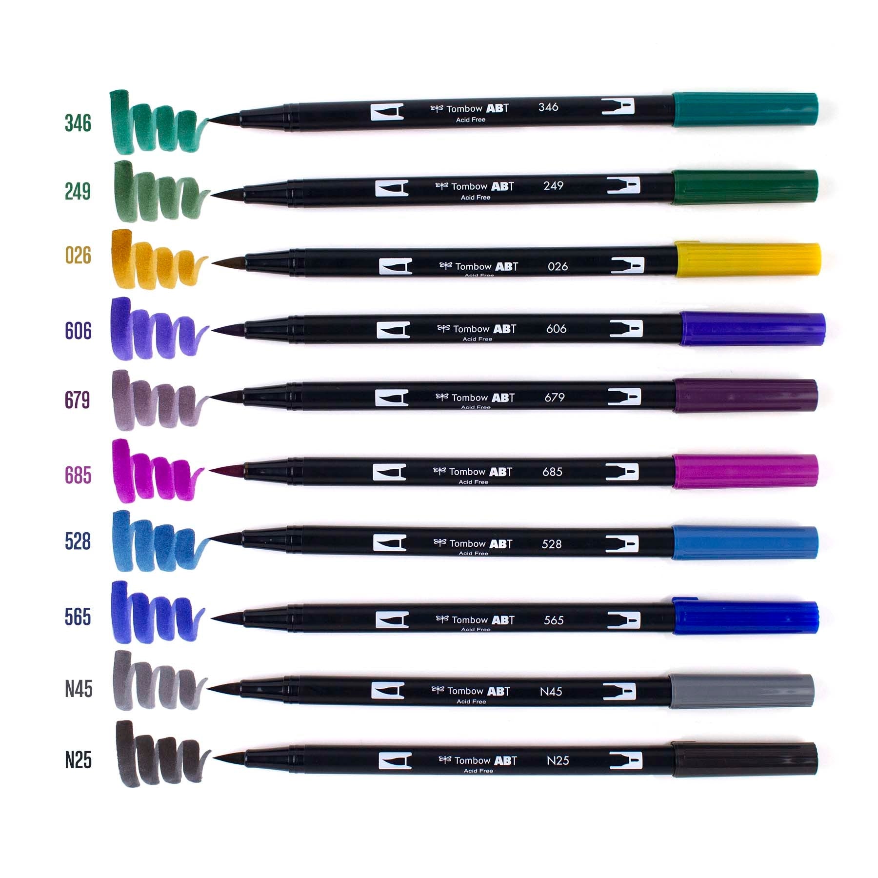 Doms Brush Pen Set – Stationery Plug