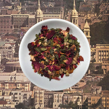 Load image into Gallery viewer, Double Mint Rose Tea | Flowerhead Tea