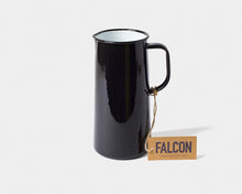 Load image into Gallery viewer, Black 3 pint ceramic pitcher
