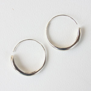 Fluent Hoops Earrings | Salt + Still