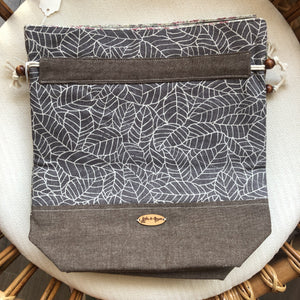 Handmade Drawstring Project Bag | Atelier de Soyun