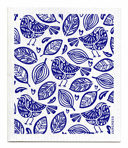 Swedish Kitchen Towels - Fish - Blue - Esthetic Living