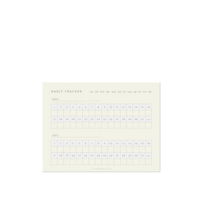 Monthly Habit Tracker Notepad | Ramona & Ruth