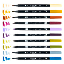 Load image into Gallery viewer, Dual Brush Pen Art Markers: 10-Pack | Tombow