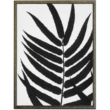 Load image into Gallery viewer, Black &amp; White Cropped Leaves Prints | Antique Curiosities