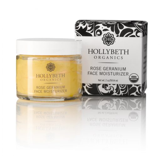 Rose Geranium Face Moisturizer | HollyBeth Organics