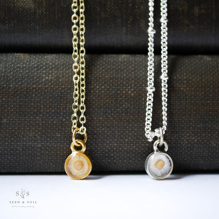 Tiny Mustard Seed Necklace | Seed & Soil Shop