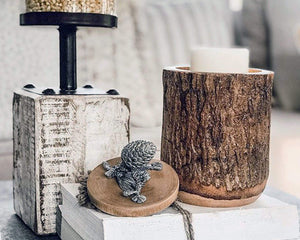 Pine Cone Wood Canister | Vagabond House
